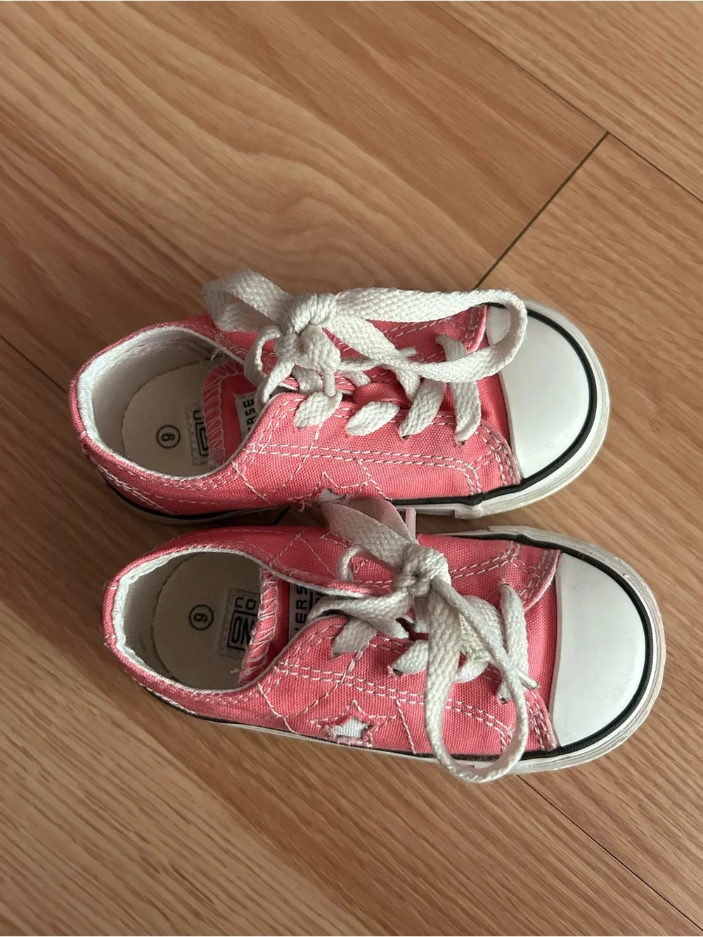 Converse One Star Pink Sneakers Infants Size 6